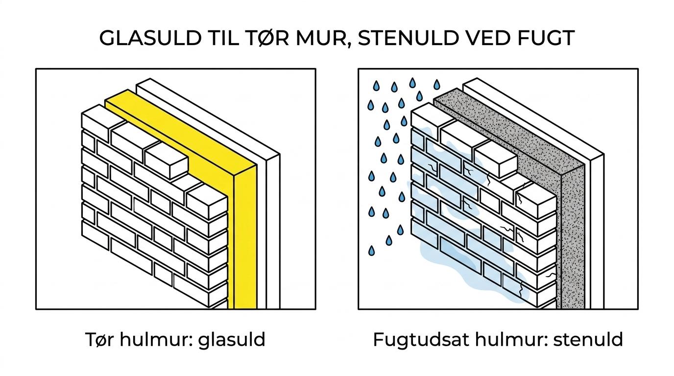 Bedste hulmursisolering? 7 valg forklaret