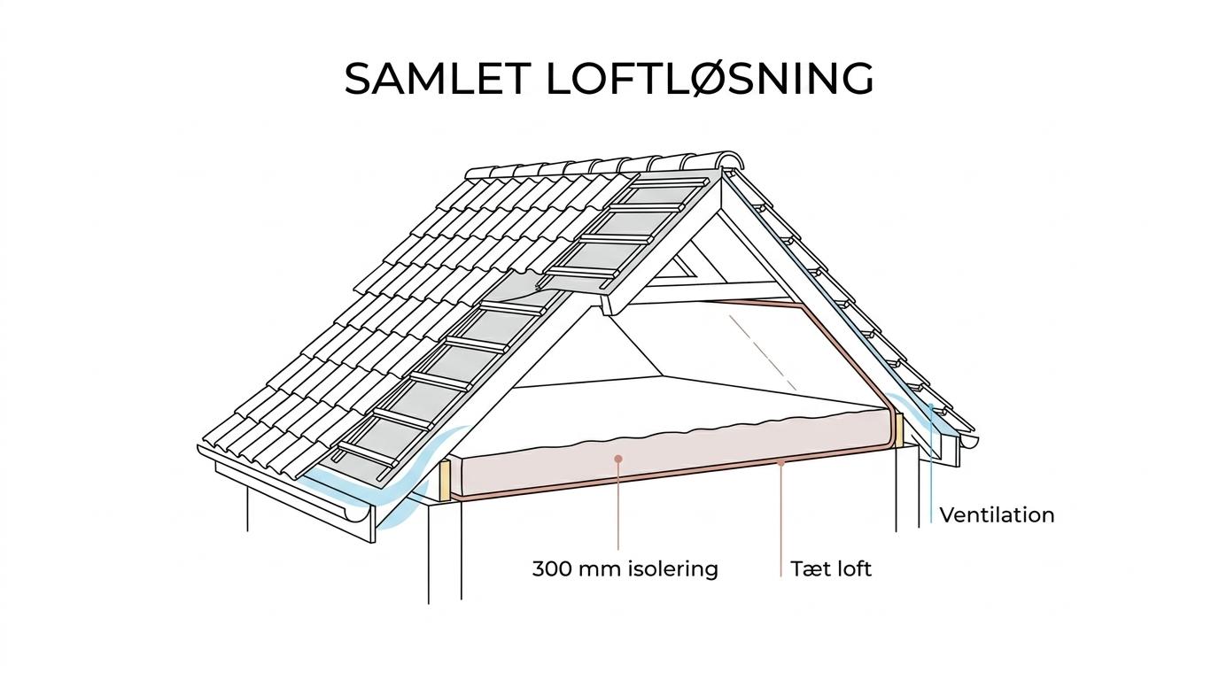 Bedste isolering til loft? 6 valg til ældre boliger