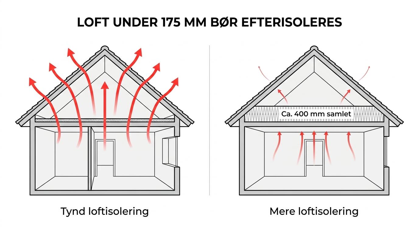 Calidi efterisolering i Hillerød til ældre parcelhuse