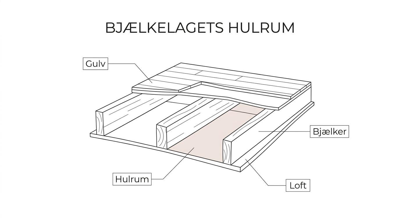 Etageadskillelse bjælkelag- 5 løsninger til ældre boliger