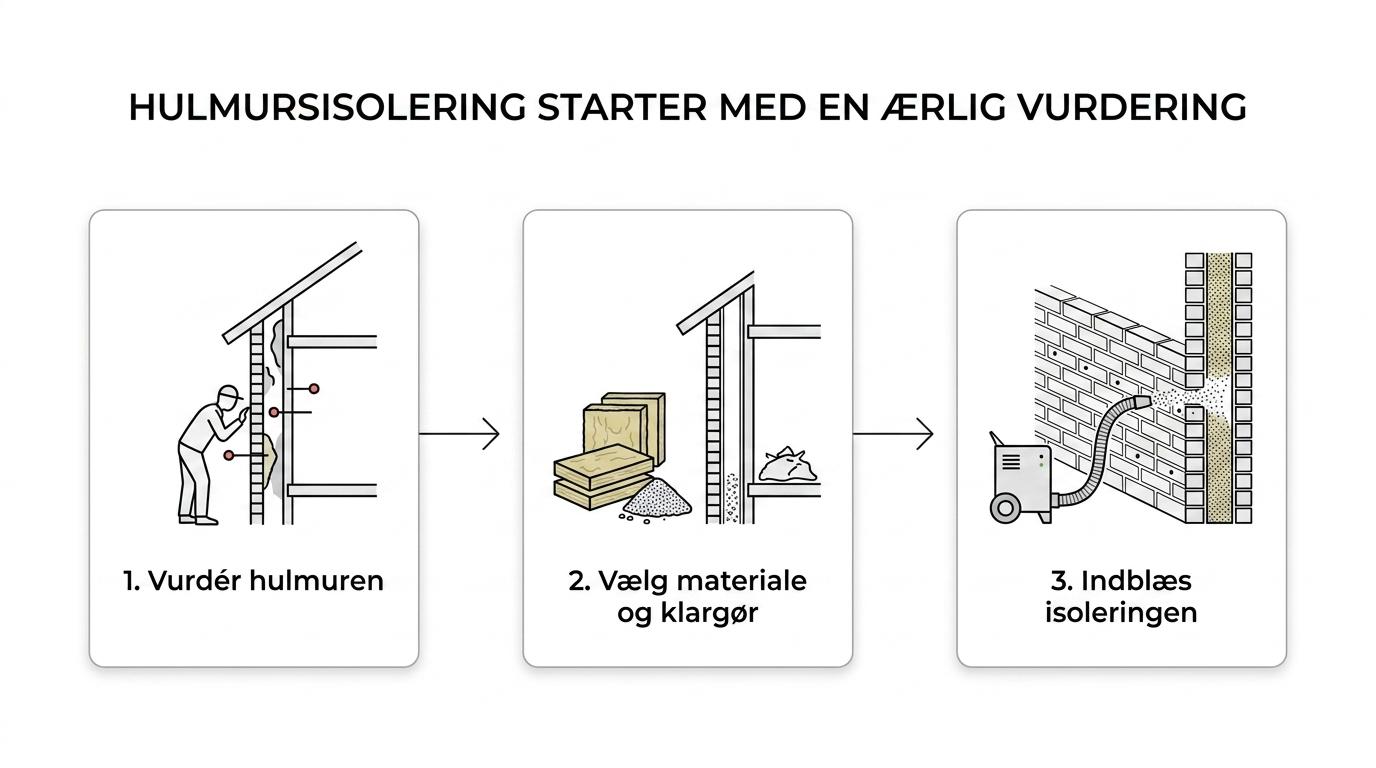 Hulmursisolering i Vordingborg
