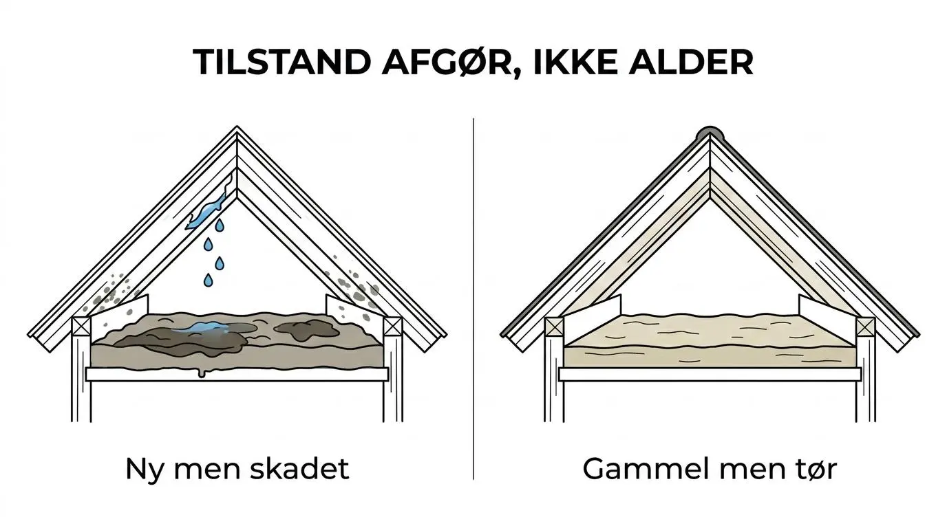 Hvornår bør gammel isolering fjernes og udskiftes