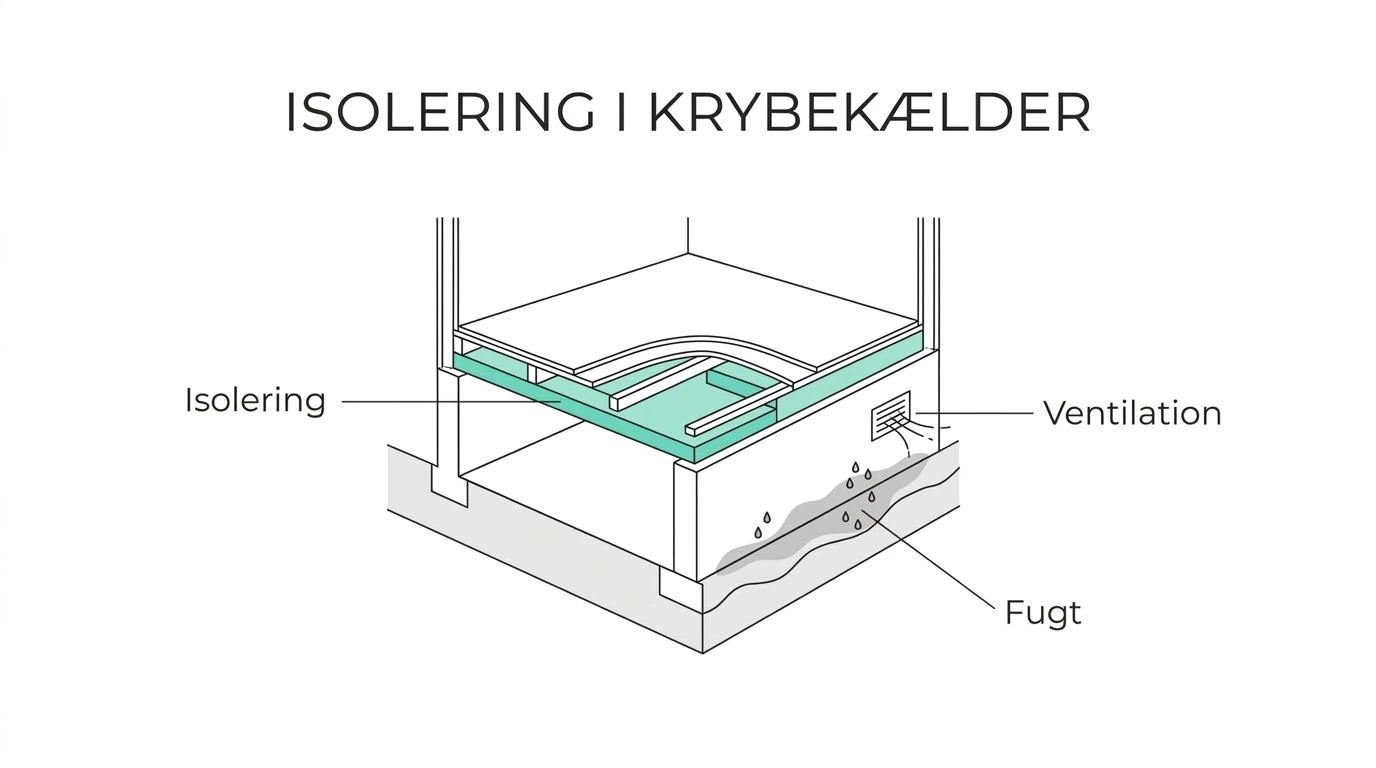 Isolering af krybekælder