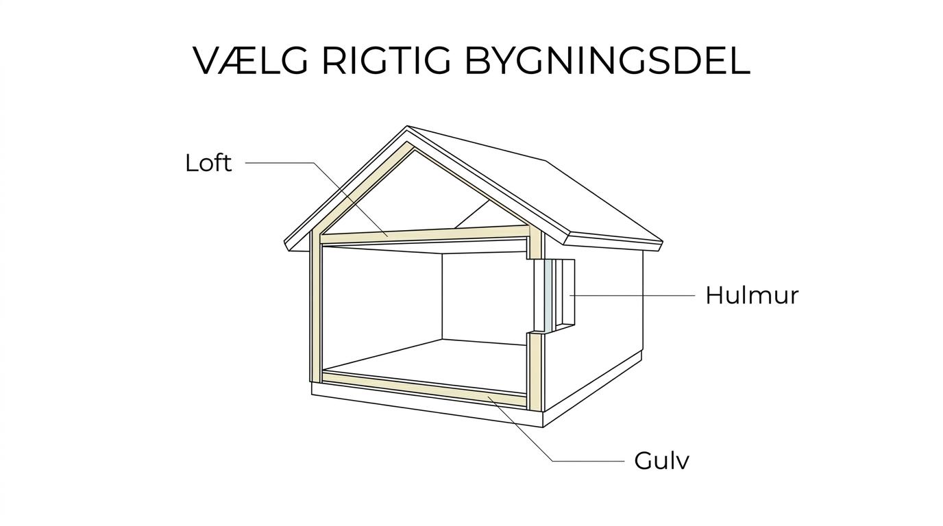 Isolering af sommerhus