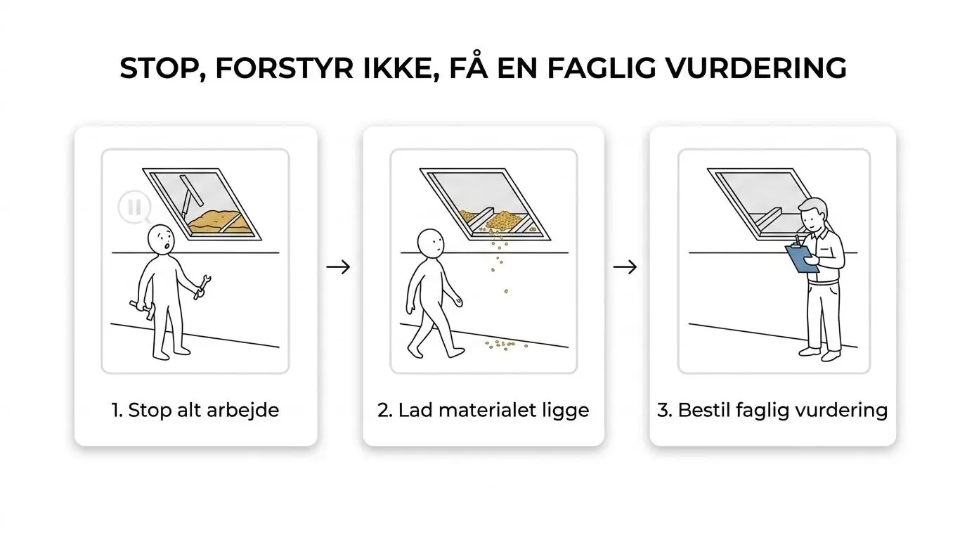 Vermiculit og asbest- det skal du vide 