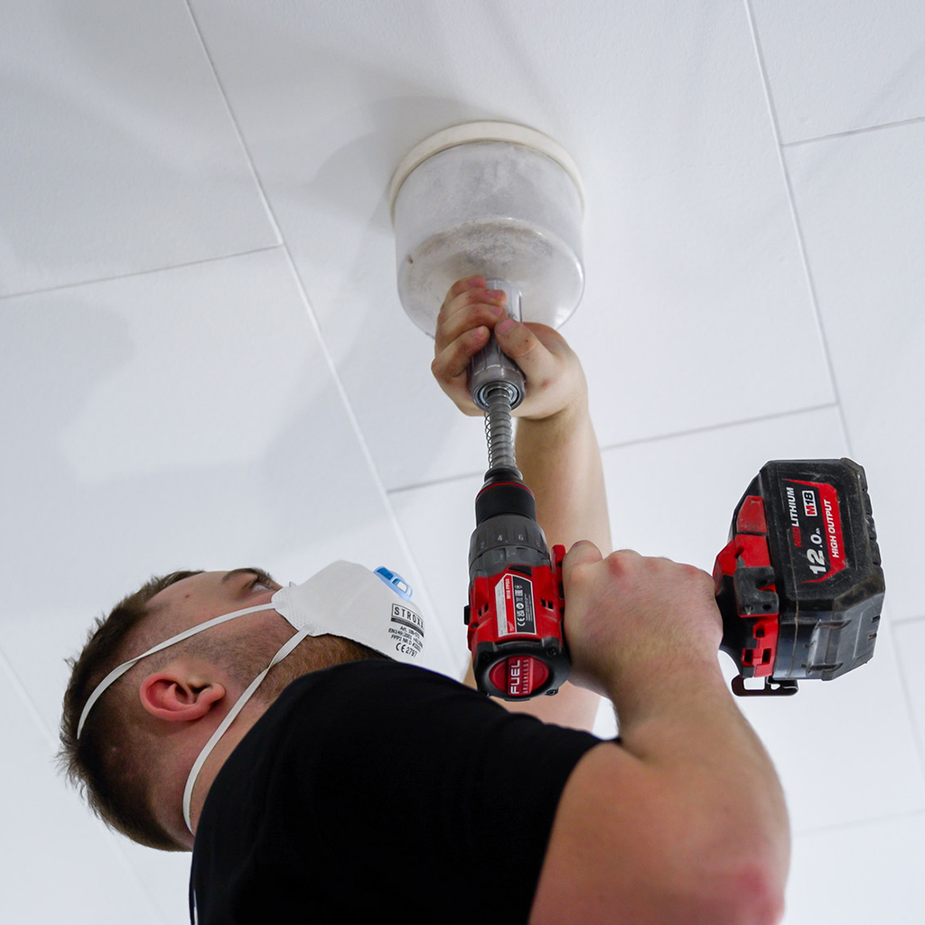 Etageadskillelse - ved Calidi